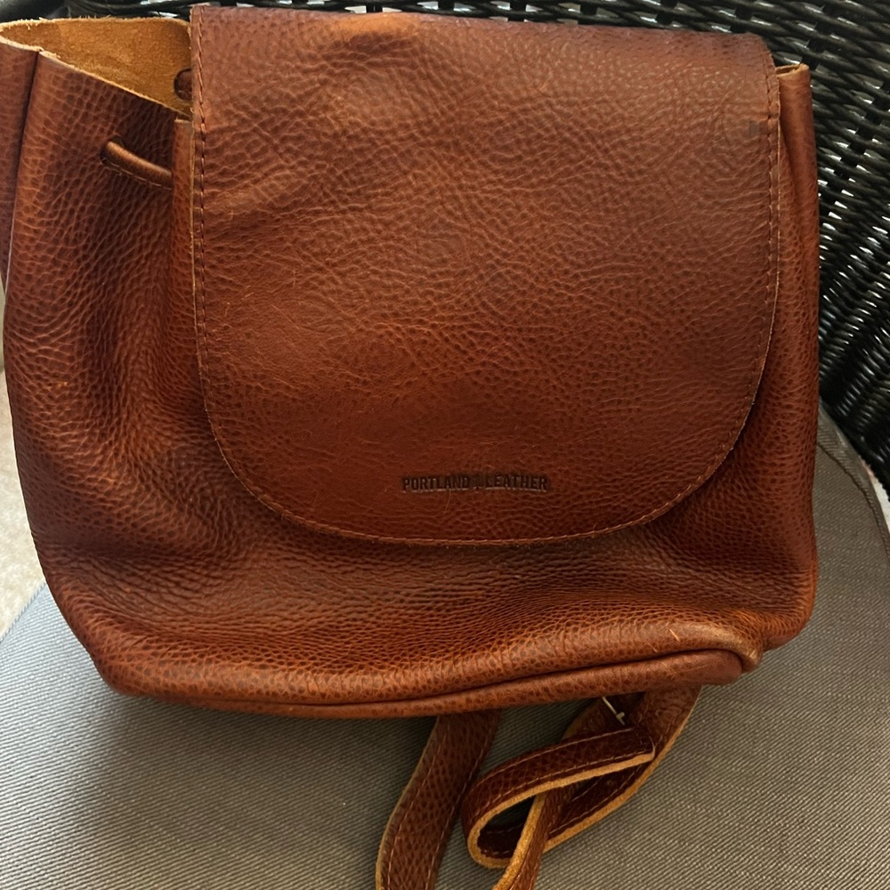 Portland Leather Rich Brown Satchel